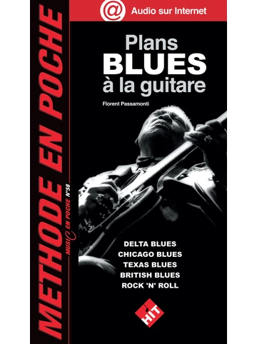 Plans Blues à la guitare Visuell